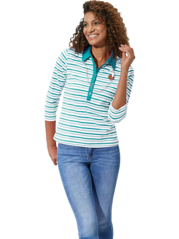 WITT WEIDEN Poloshirt lichtblauw/wit
