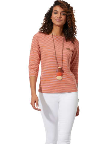 WITT WEIDEN Longsleeve lichtrood/wit