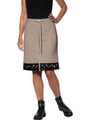 WITT WEIDEN Rock in Beige/ Schwarz