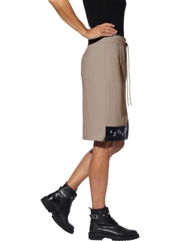 WITT WEIDEN Rock in Beige/ Schwarz