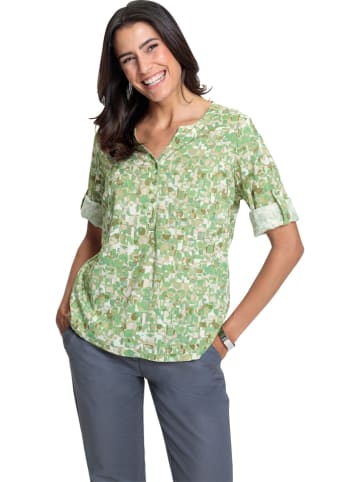 WITT WEIDEN Blouse lichtgroen/wit