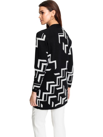 WITT WEIDEN Cardigan in Schwarz/ Weiß