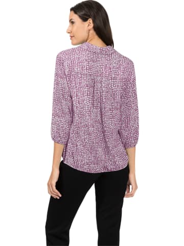 WITT WEIDEN Bluse in Lila/ Weiß