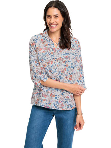WITT WEIDEN Blouse wit/blauw/rood