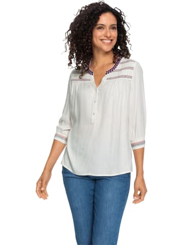 WITT WEIDEN Blouse wit/paars