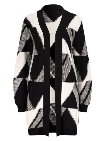 WITT WEIDEN Cardigan in Schwarz/ Grau/ Weiß