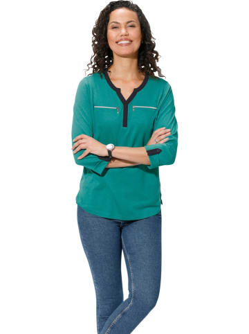 WITT WEIDEN Longsleeve in Türkis