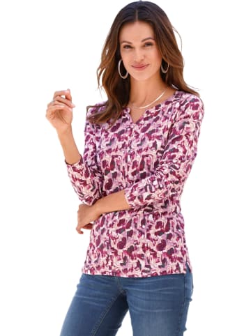 WITT WEIDEN Longsleeve in Pink/ Rosa/ Weiß