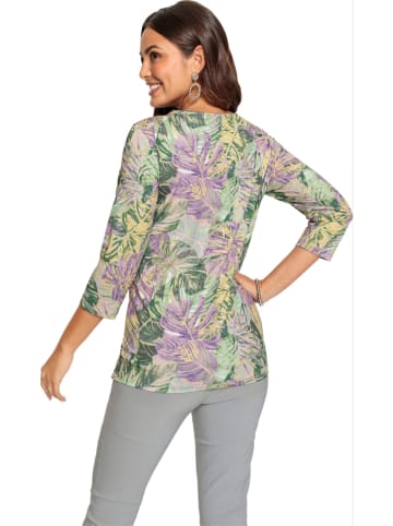 WITT WEIDEN Longsleeve in Grün/ Lila