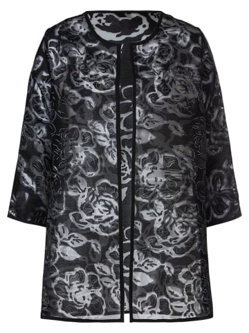 WITT WEIDEN Vest zwart/crème