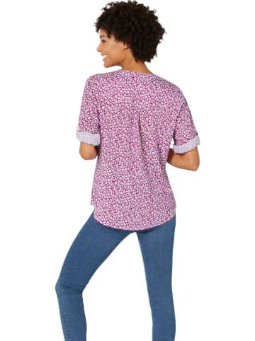WITT WEIDEN Bluse in Lila/ Weiß