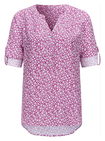 WITT WEIDEN Bluse in Lila/ Weiß