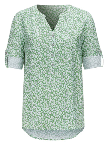 WITT WEIDEN Blouse groen/wit