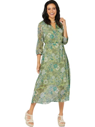 WITT WEIDEN Kleid in Grün/ Bunt