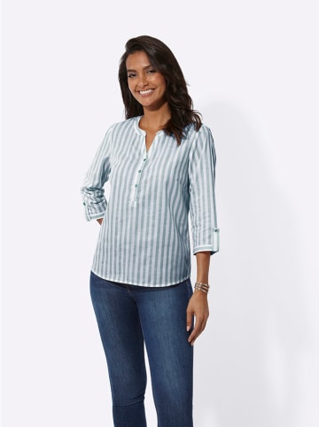 WITT WEIDEN Blouse wit/groen