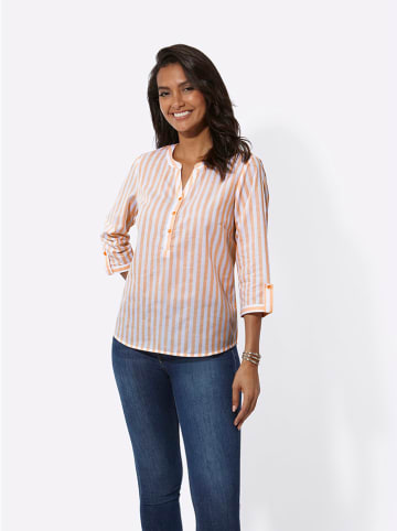 WITT WEIDEN Blouse wit/oranje