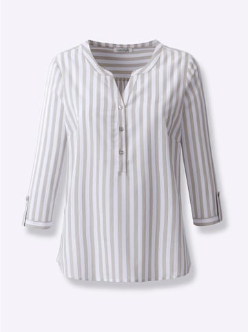 WITT WEIDEN Bluse in Weiß/ Beige