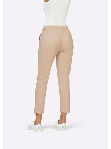 WITT WEIDEN Kunstlederhose in Beige