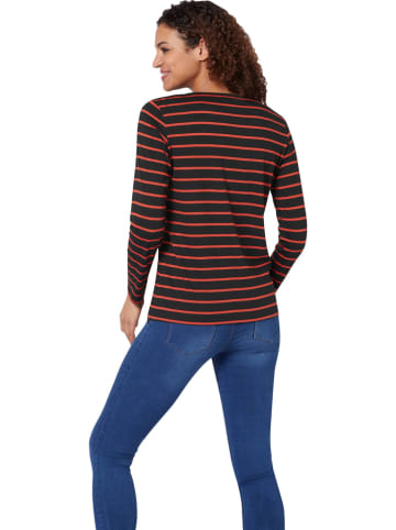 WITT WEIDEN Longsleeve in Schwarz/ Rot