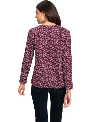 WITT WEIDEN Longsleeve in Bordeaux