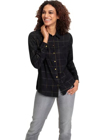 WITT WEIDEN Blouse zwart/goudkleurig