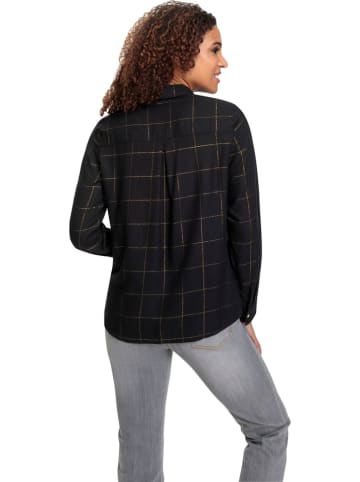 WITT WEIDEN Bluse in Schwarz/ Gold