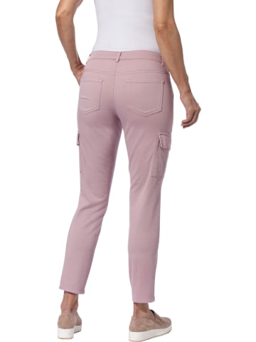 WITT WEIDEN Cargospijkerbroek - slim fit - lichtroze