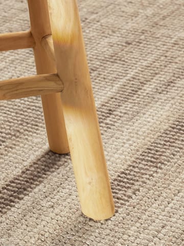 Hanse Home Jute-Teppich "Natural" in Beige/ Hellgrau