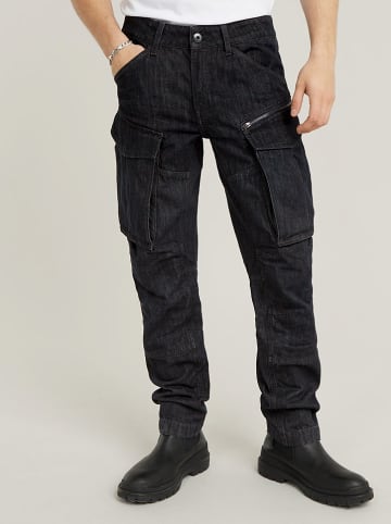 G-Star Bojówki dżinsowe - Tapered fit - w kolorze granatowym