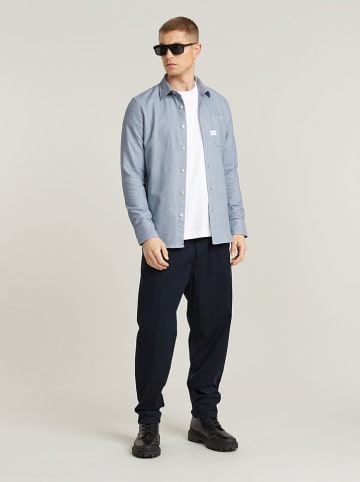 G-Star Koszula - Slim fit - w kolorze błękitnym