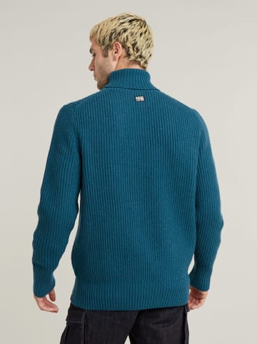 G-Star Rollkragenpullover in Blau
