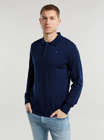 G-Star Wollen trui donkerblauw