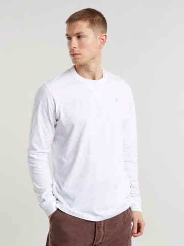 G-Star Longsleeve in Weiß