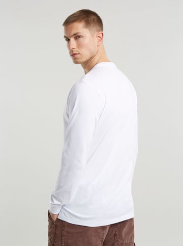 G-Star Longsleeve in Weiß