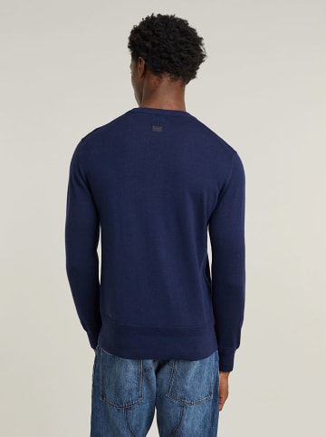 G-Star Wollen trui donkerblauw