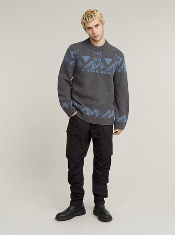 G-Star Cargobroek - tapered fit - zwart