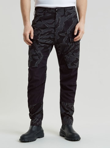 G-Star Cargobroek - tapered fit - antraciet/zwart