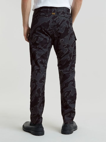 G-Star Cargobroek - tapered fit - antraciet/zwart