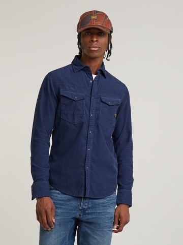 G-Star Hemd - Slim fit - in Dunkelblau