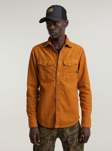 G-Star Blouse - slim fit - oranje