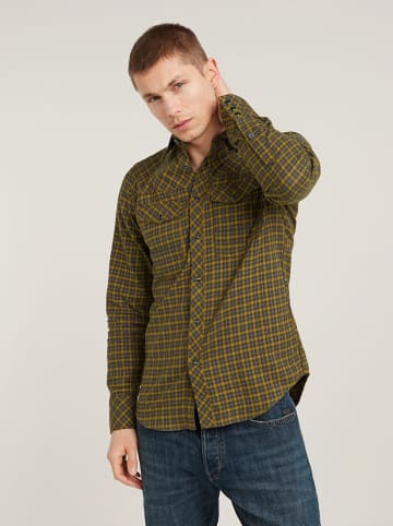 G-Star Koszula - Slim fit - w kolorze khaki