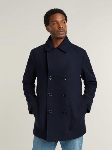 G-Star Wolljacke in Dunkelblau