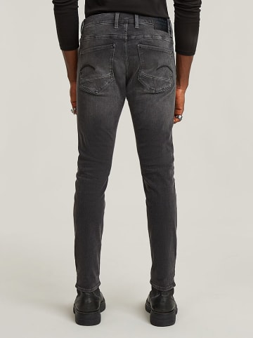 G-Star Dżinsy - Skinny fit - w kolorze antracytowym