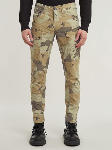G-Star Cargohose - Tapered fit - in Khaki/ Beige