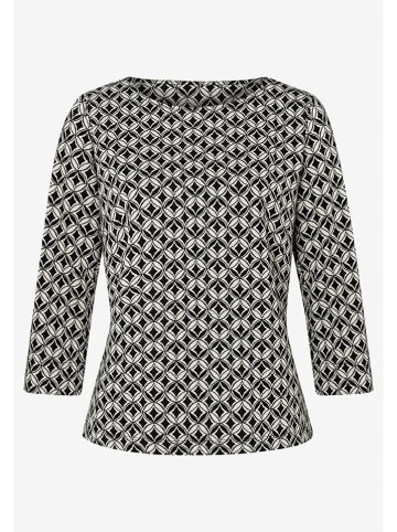 More & More Longsleeve in Creme/ Schwarz