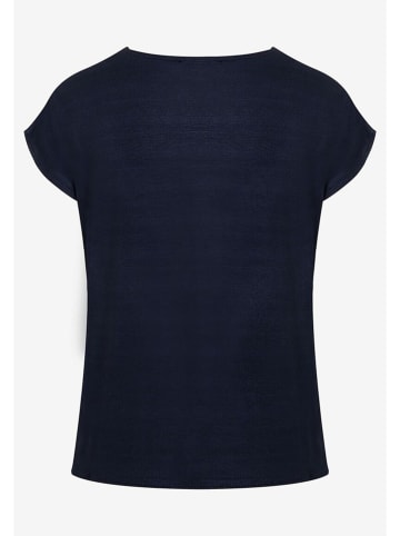 More & More Shirt donkerblauw/wit/lichtblauw