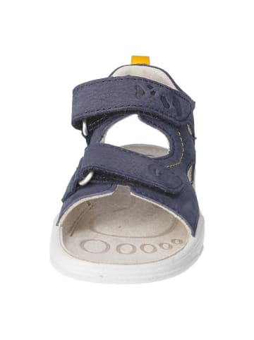 Ricosta Leren barefootschoenen donkerblauw
