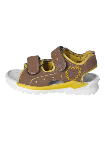 Ricosta Sandalen in Hellbraun/ Gelb