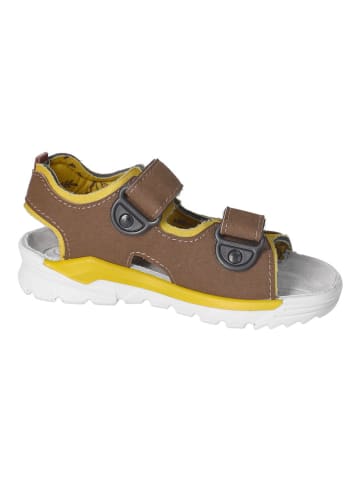 Ricosta Sandalen in Hellbraun/ Gelb