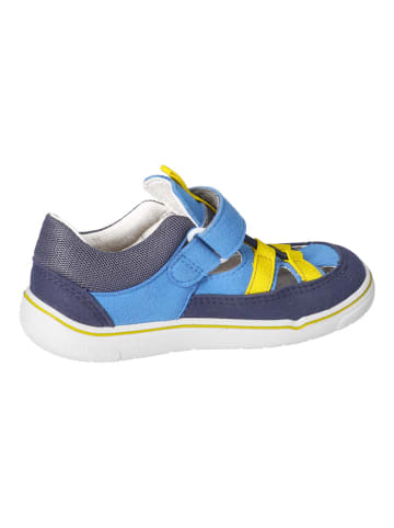 Ricosta Barfußschuhe in Blau/ Gelb